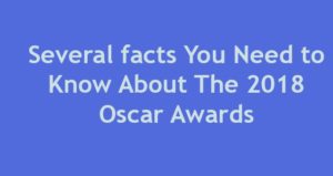 2018 Oscar Awards